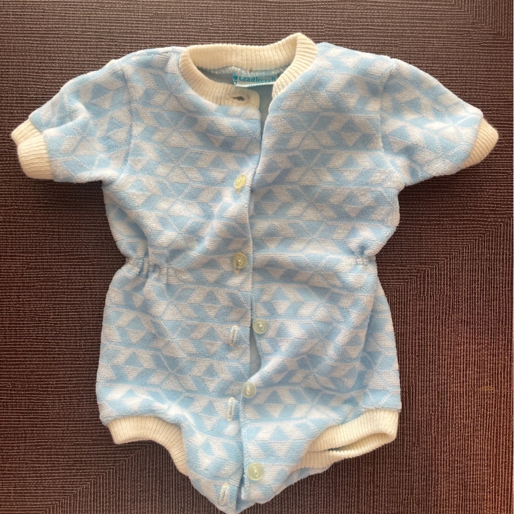 Vintage 1980’s terrycloth onesie